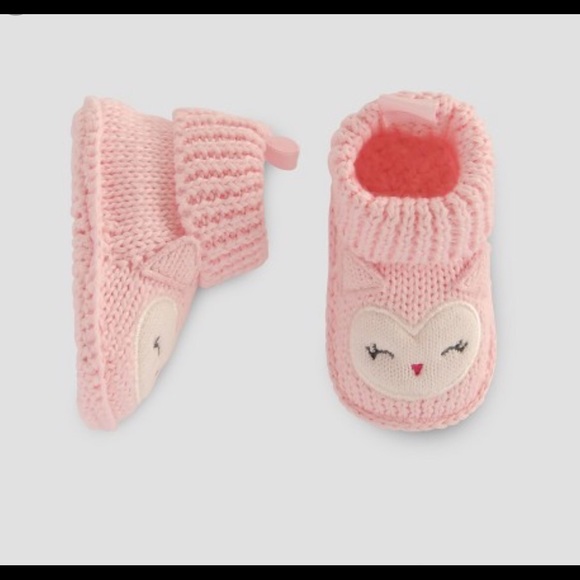 Carter's Other - Baby Girls’ Knit Owl Booties